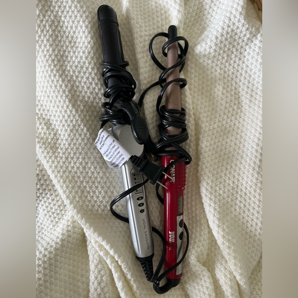 Vidal Sassoon and Conair Curling Irons